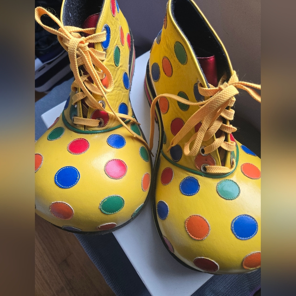 Colorful Professional Clown Shoes
